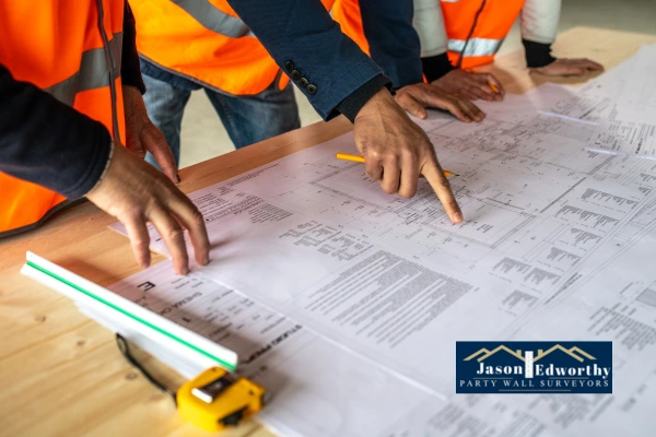 See if you need a party wall agreement for building along boundary line Staveley
