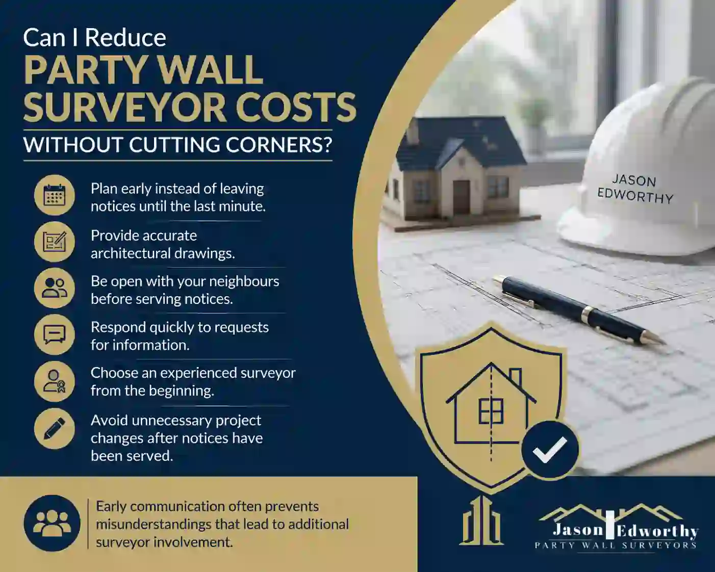 Can I Reduce Party Wall Surveyor Costs Without Cutting Corners Staveley?